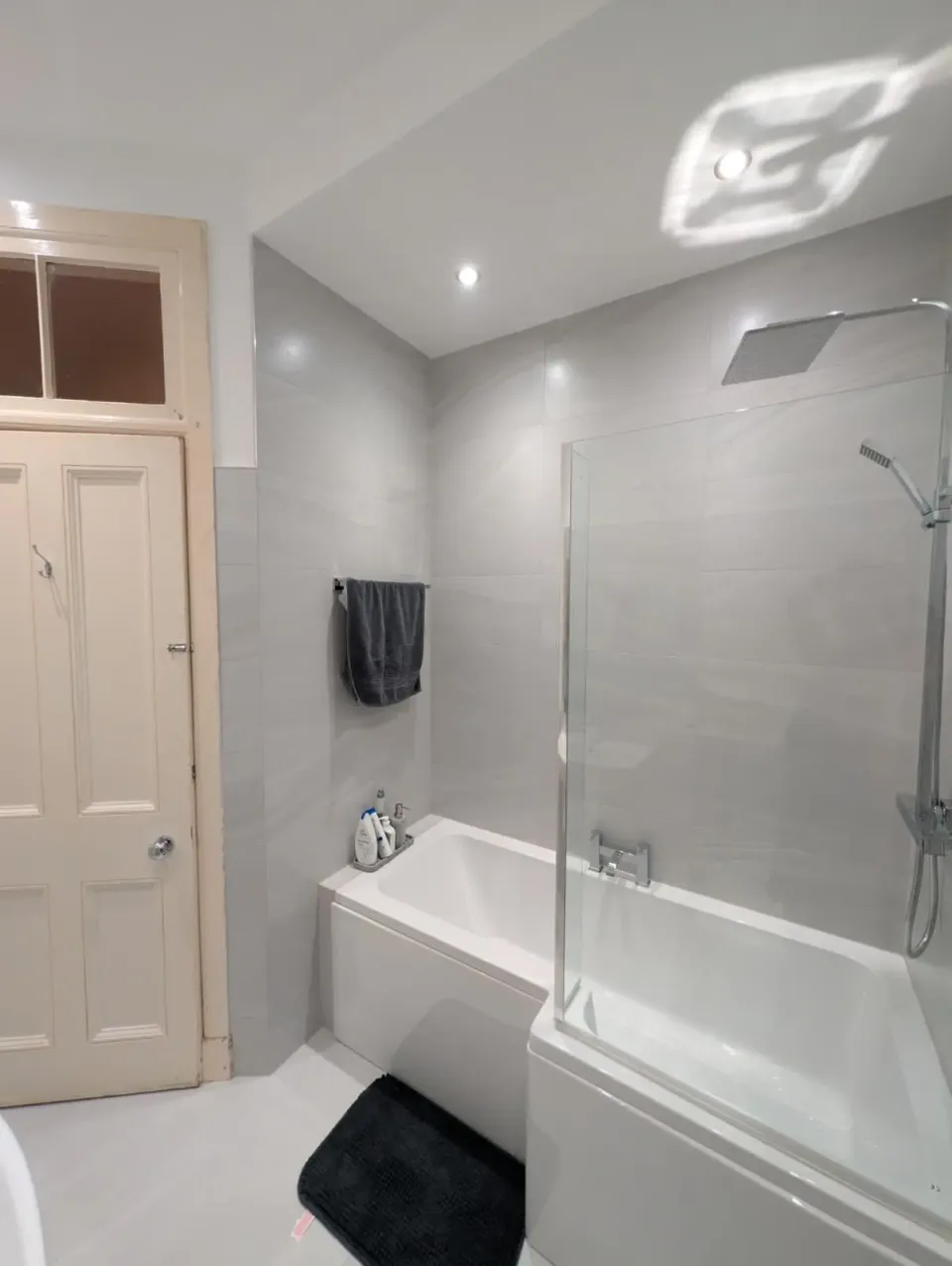 Bath and toilet arrangement